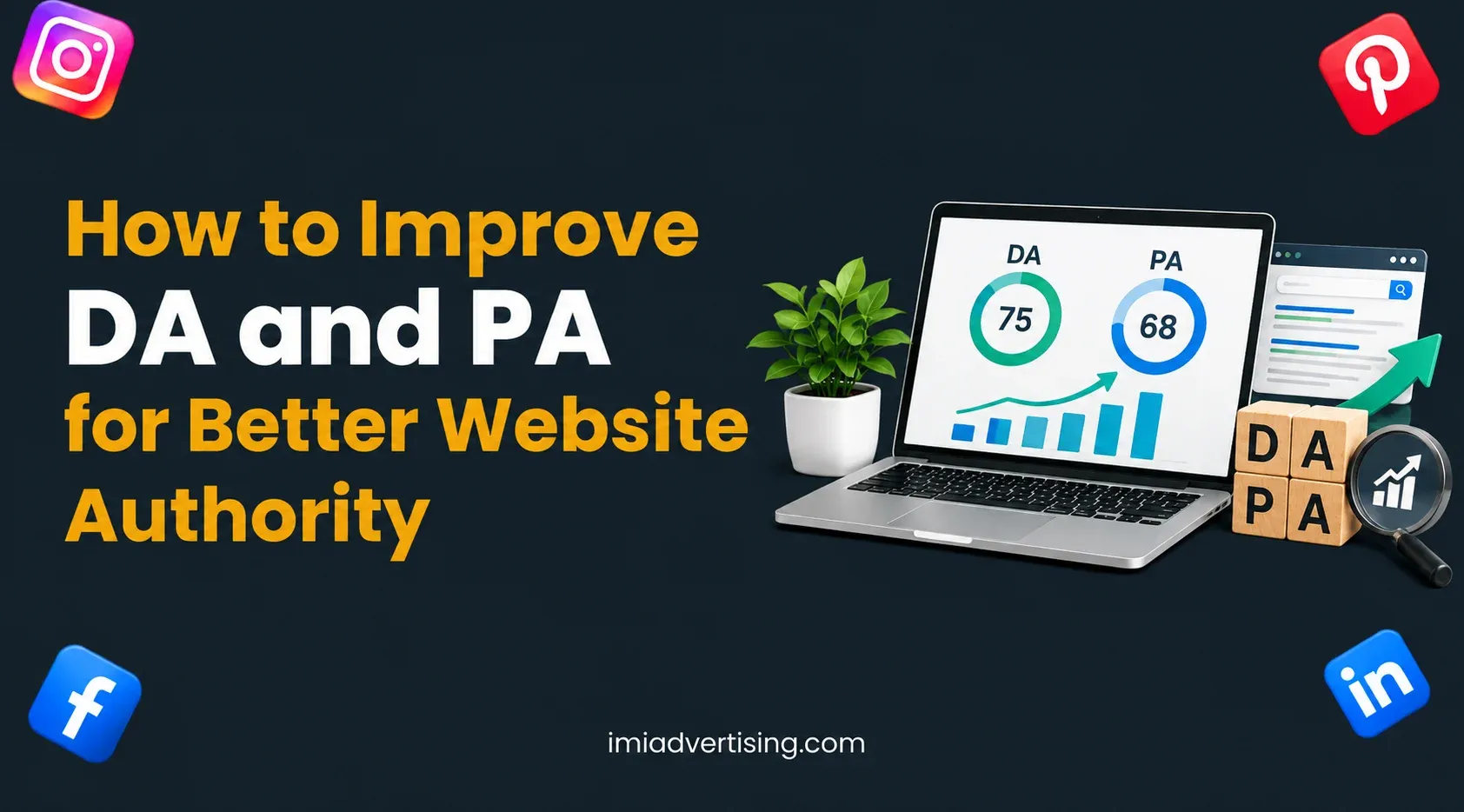 How to improve DA and PA